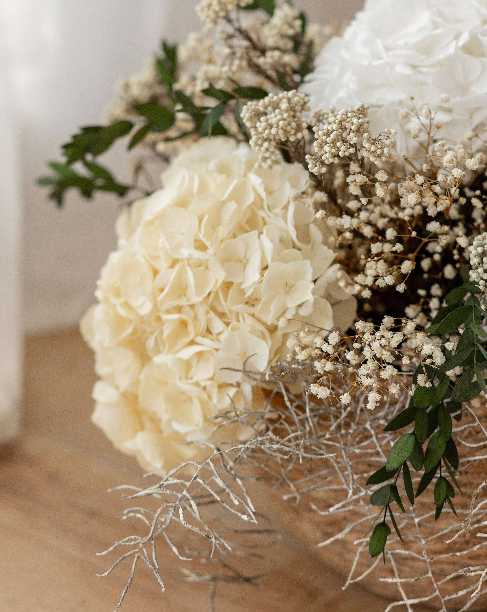 Flor hortensias para siempre